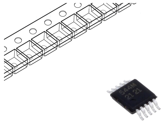 Diode: TVS netwerk; 6V; 5A; 125W; eenrichtings-; MSOP10; Ch: 4 Diode: TVS netwerk; 6V; 5A; 125W; eenrichtings-; MSOP10; Ch: 4
